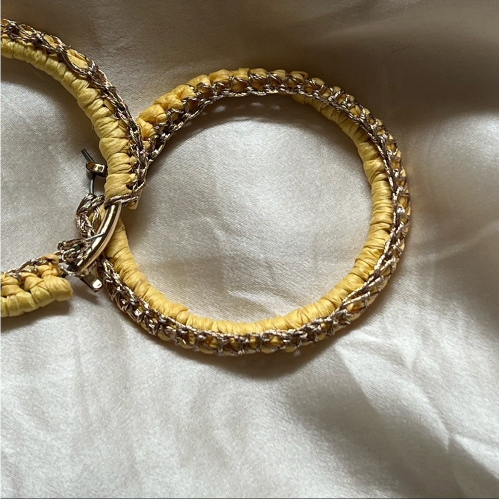 Free people hoop earrings